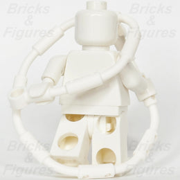 LEGO White Flexible Hose 21L Accessory Part Climbing Grips Web 2630 6409728 x 52