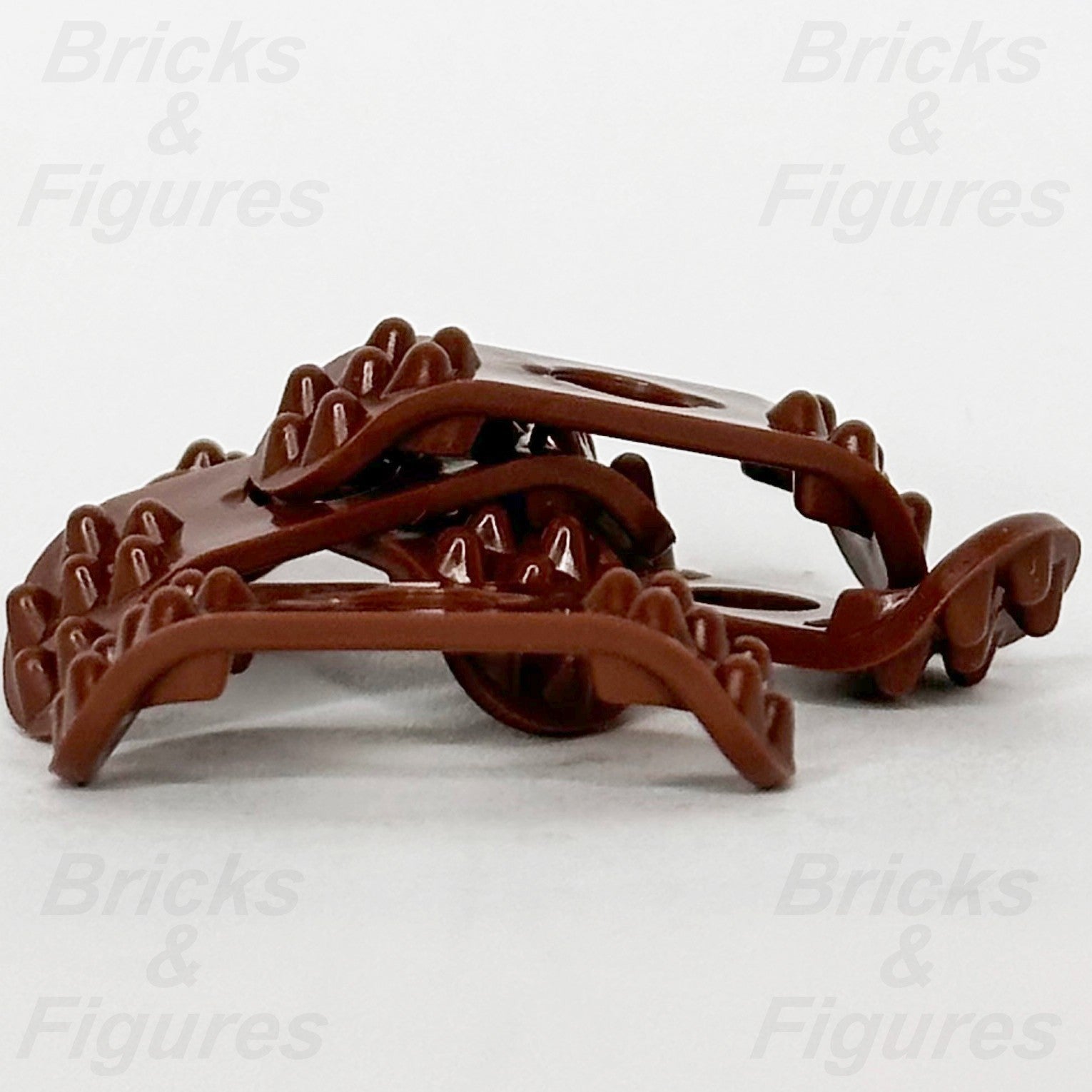 LEGO Shoulder Armour Minifigure Part Reddish Brown 88295 Pads Spikes on Top x 50