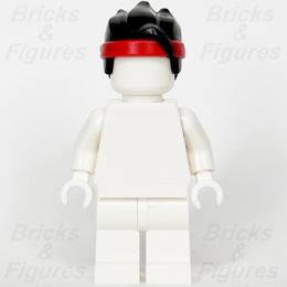LEGO Monkie Kid Black Spiked Minifigure Hair Part Red Headband Minifig 66912pb012