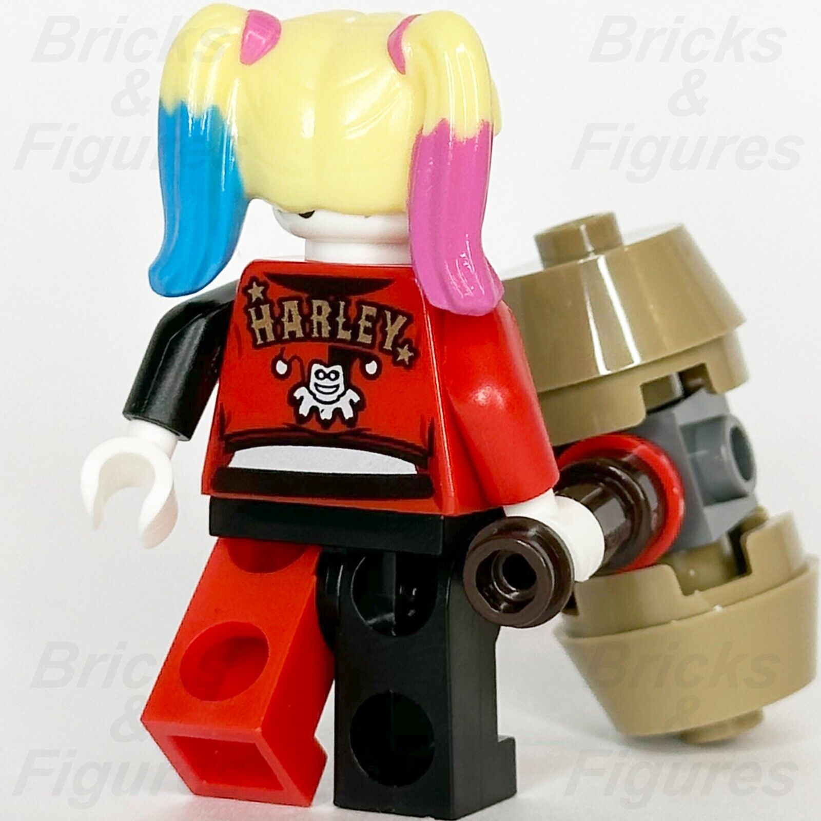 LEGO Super Heroes Harley Quinn Minifigure Batman 2 DC Corset 76159 40453 sh650 - Bricks & Figures