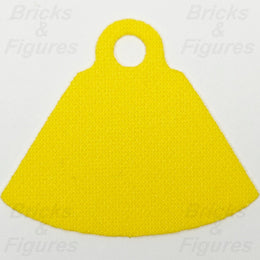 LEGO Minifigure Cape Cloth Part Yellow Spongy Body Wear Robe Cloak 101658 - Bricks & Figures