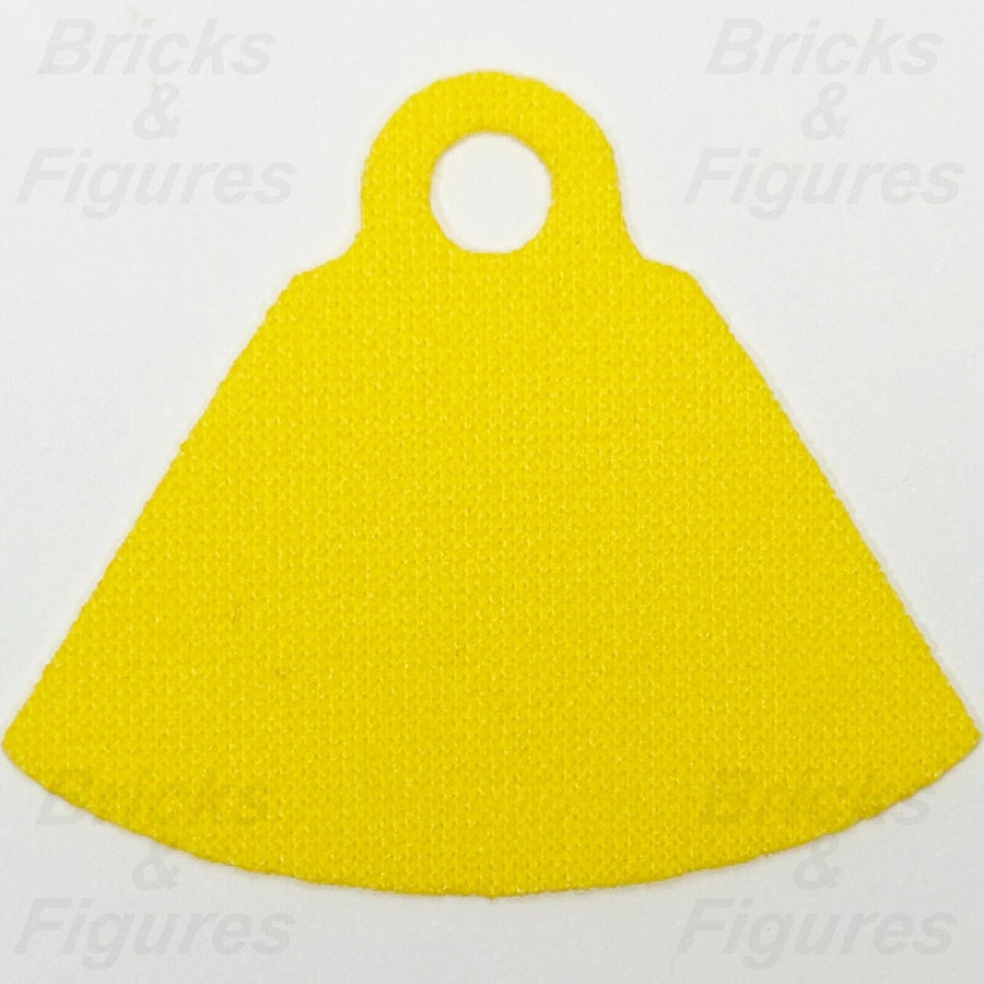 LEGO Minifigure Cape Cloth Part Yellow Spongy Body Wear Robe Cloak 101658 - Bricks & Figures