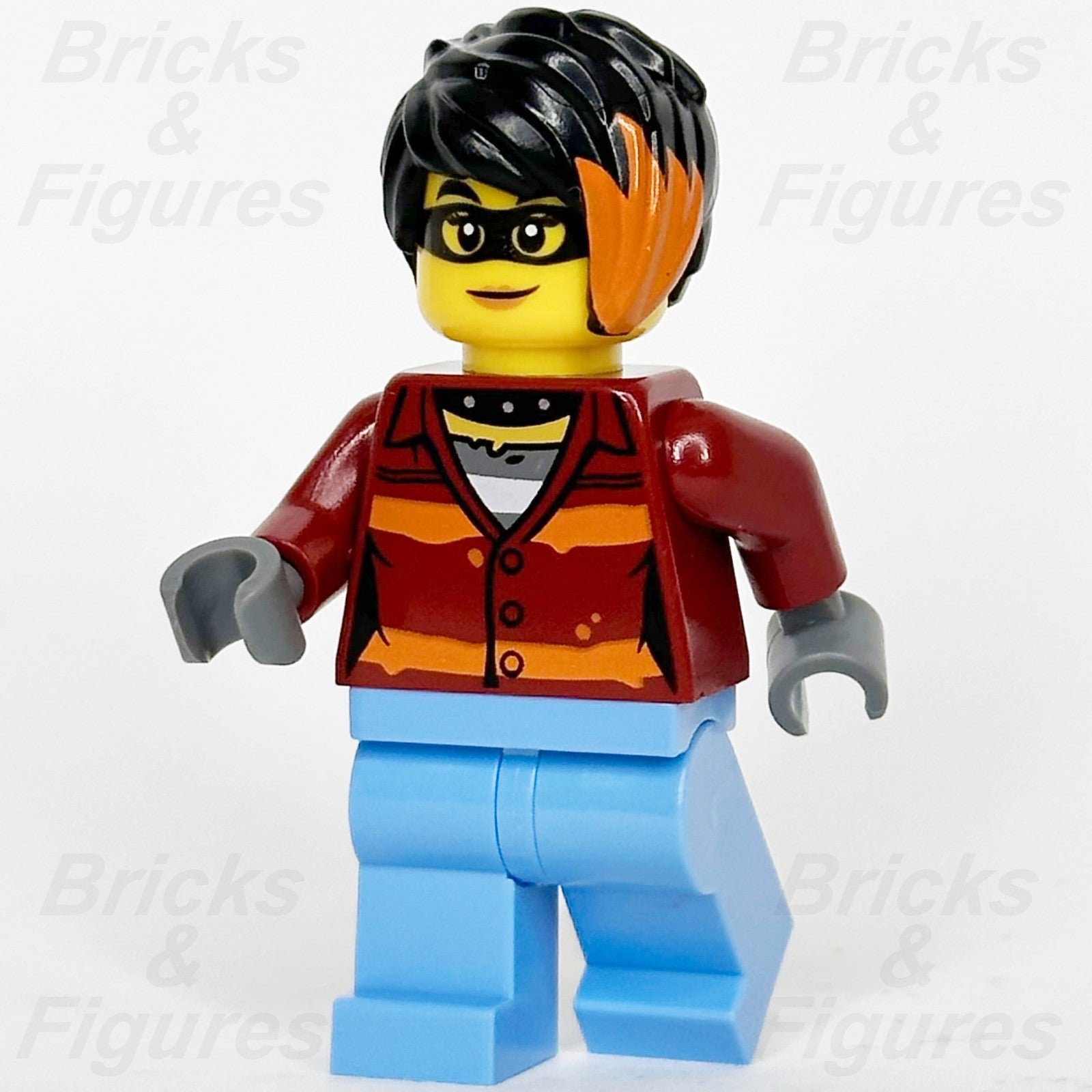 LEGO City Crook Daisy Kaboom Minifigure Female Town Police Minifig 60316 cty13790