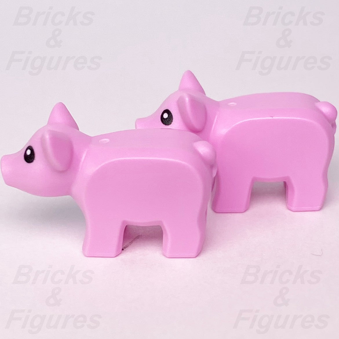 LEGO® City Bright Pink Baby Piglet Animal Minifigure Part Pig Farm 6319751 x 21