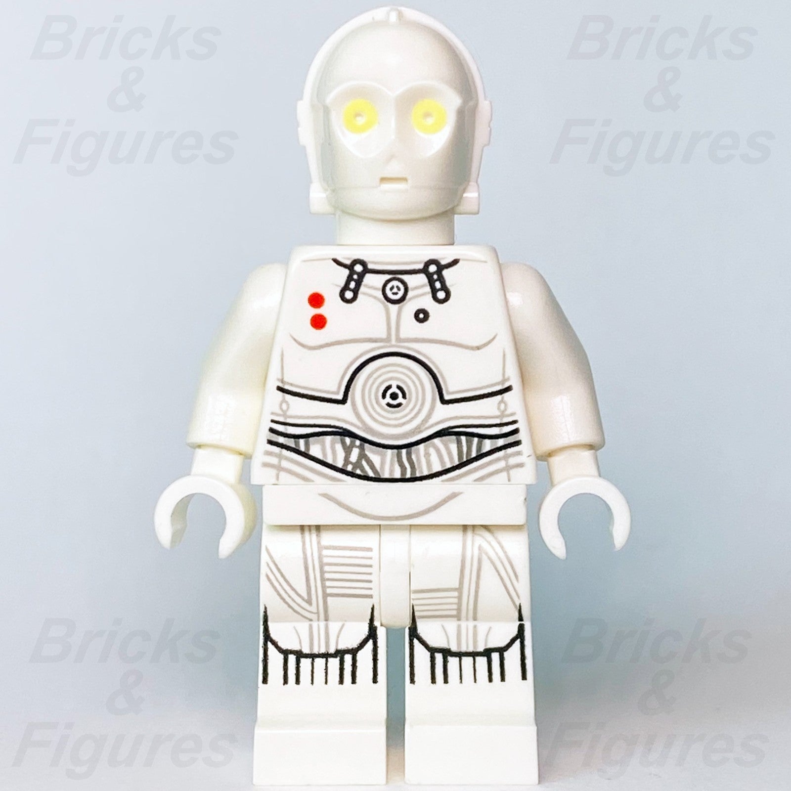 LEGO Star Wars K-3PO Minifigure Hoth Protocol Droid White 75098 sw0725 TESB1