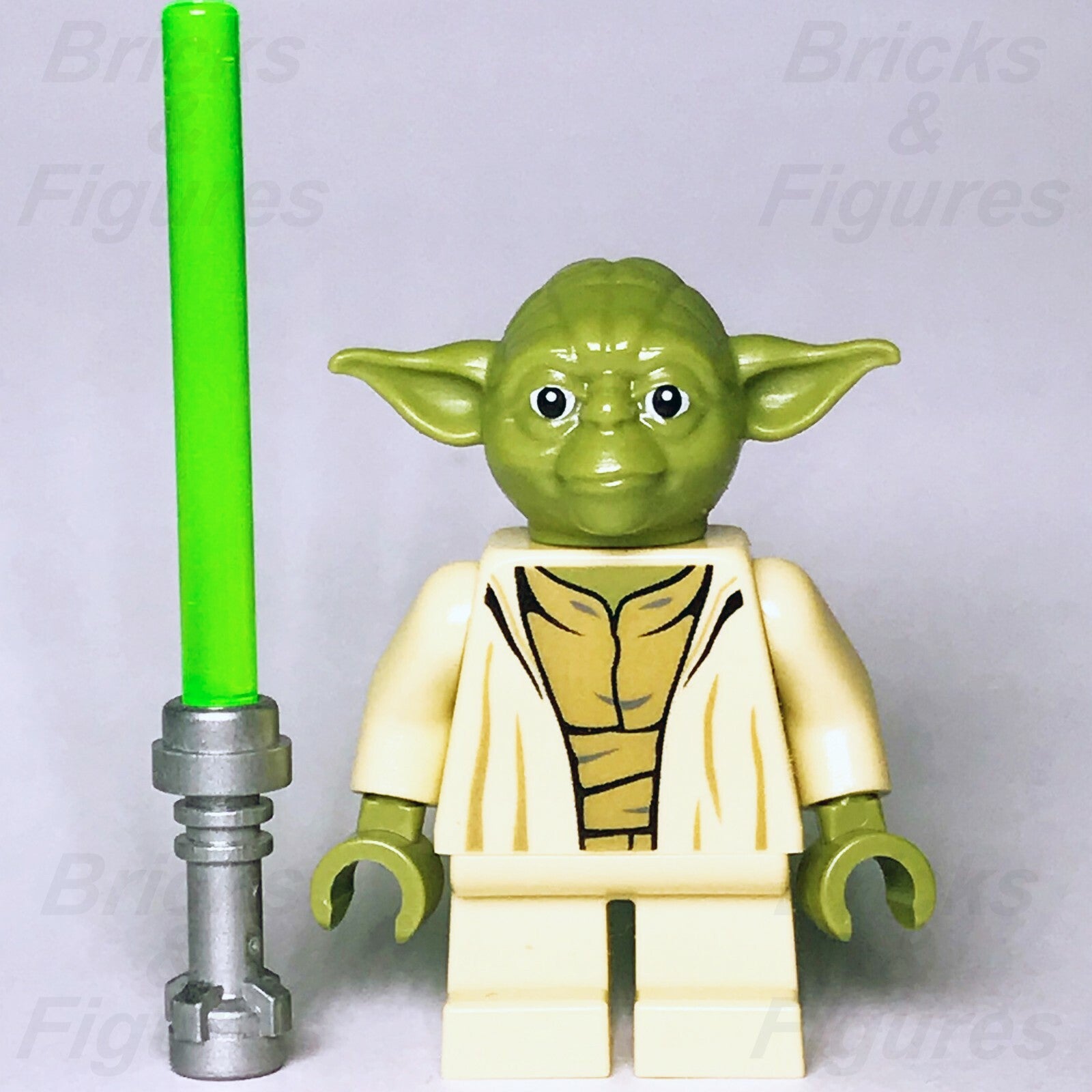 LEGO Star Wars Yoda Minifigure Grand Jedi Master 75142 75168 75255 sw0707 Used1