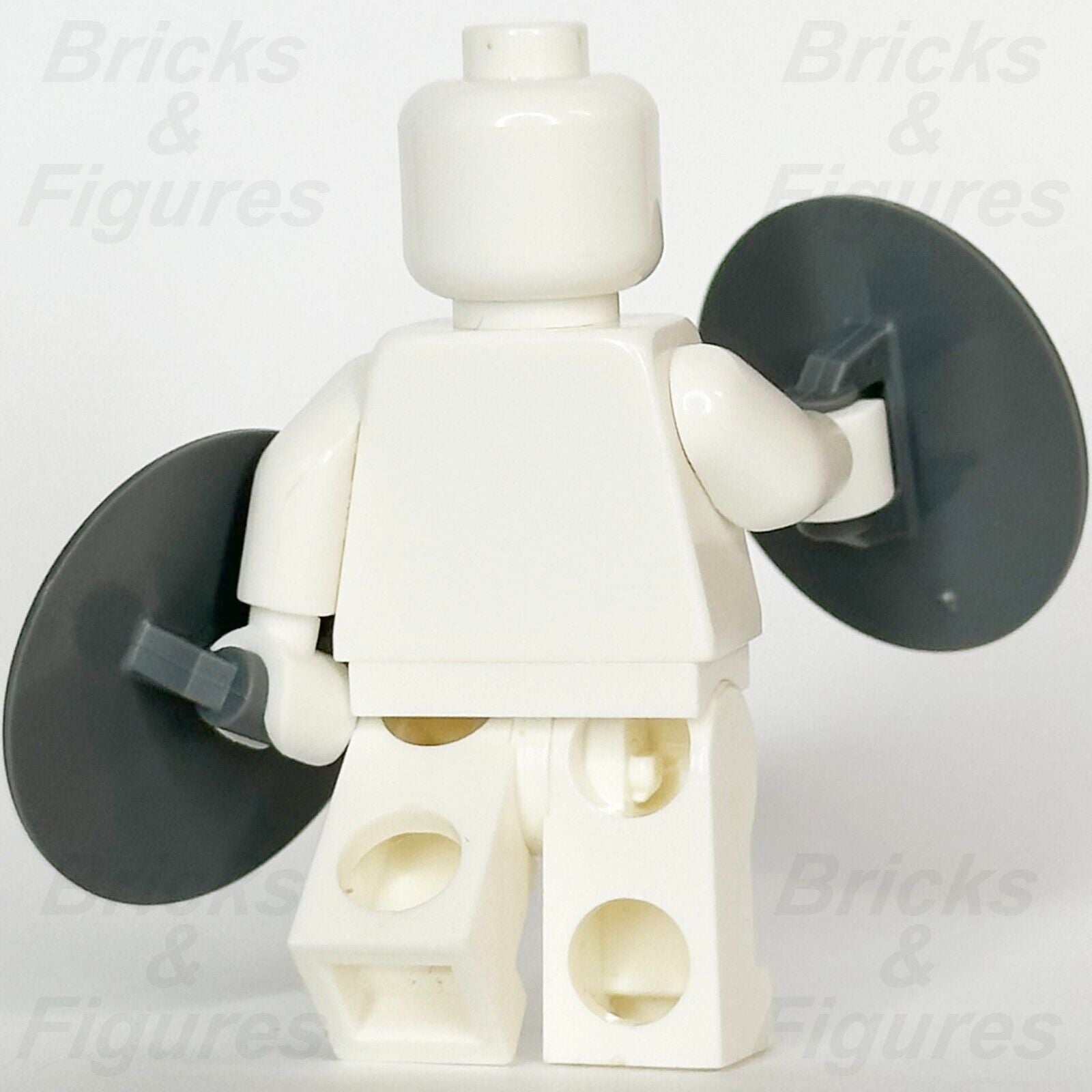 LEGO Ideas Viking Yellow Green & Blue Dark Red Shield Minifigure Part 21343 x 2 - Bricks & Figures