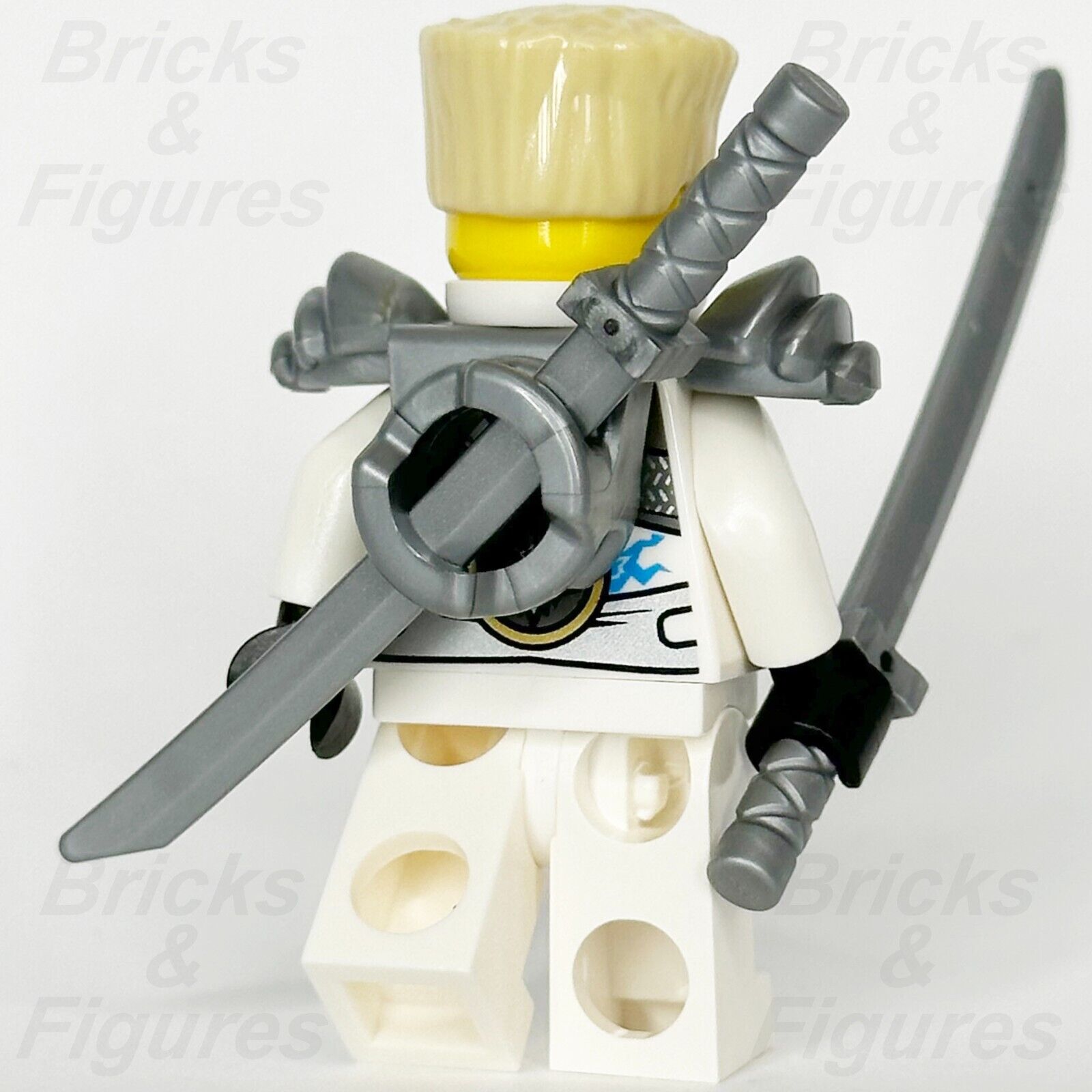 LEGO Ninjago Zane Minifigure Rebooted Stone Warrior Armour Nindroid 70728 njo106 - Bricks & Figures