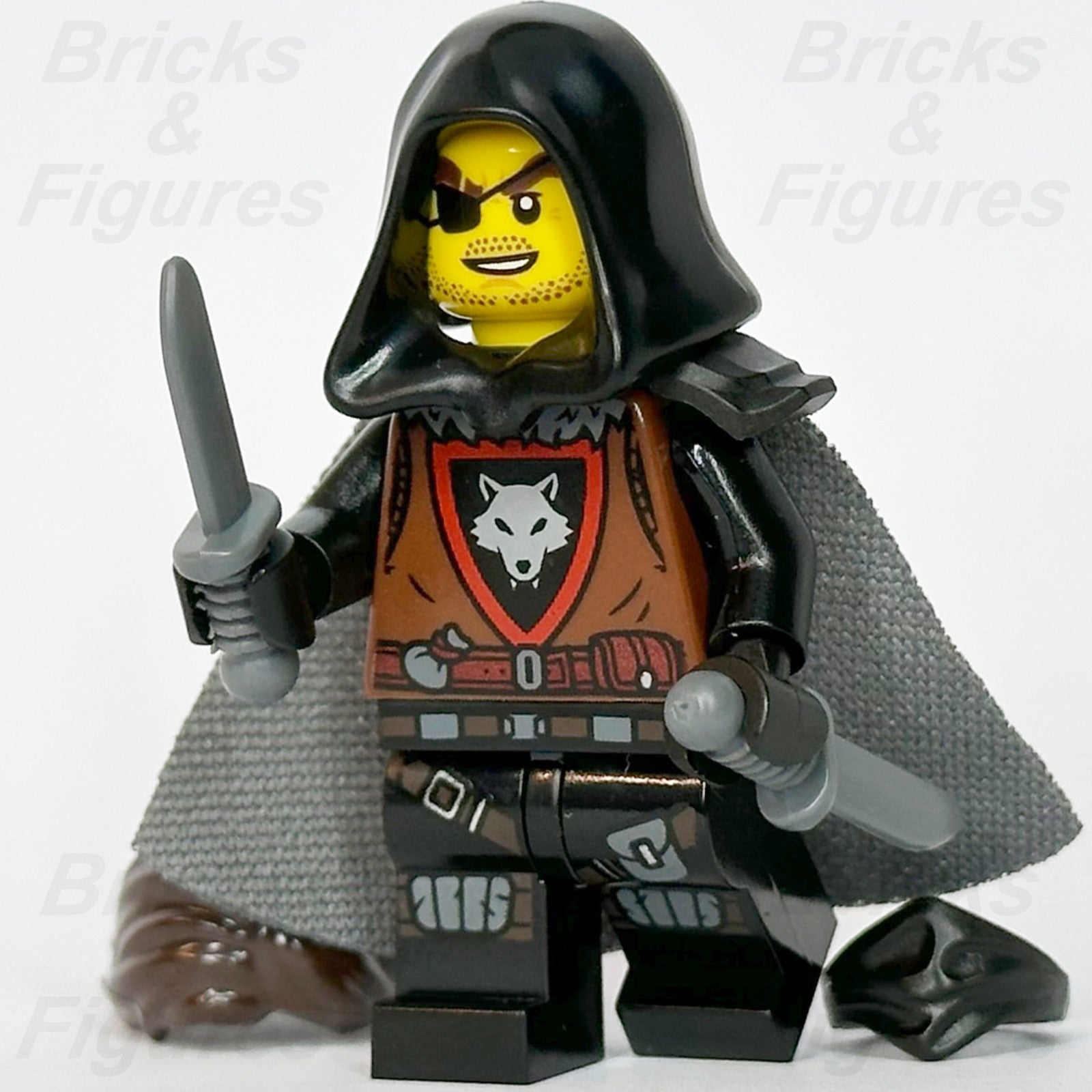 LEGO Castle Wolfpack Master Thief Minifigure Outlaw Renegade Bandit Genuine LEGO1