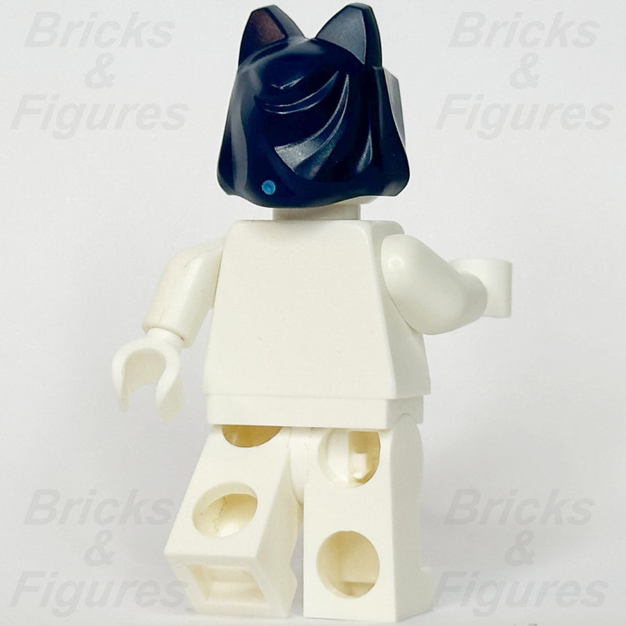 LEGO Ninjago Sora Minifigure Hood Part Coral Hair Combo Headgear Dark Blue Ears3