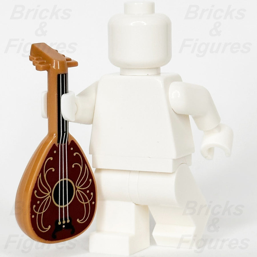 LEGO® Lute Guitar Minifigure Accessory Part Musical Instrument Utensil 80503pb041