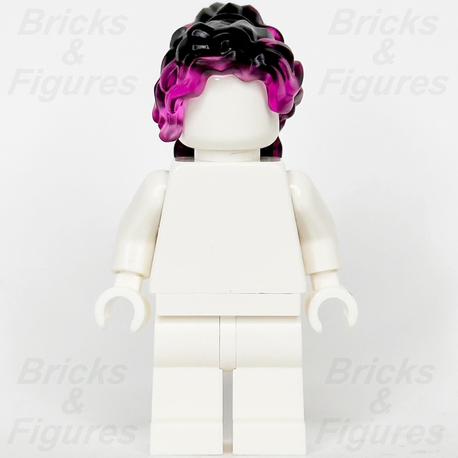 LEGO® DREAMZzz Minifigure Hair Part Female Long Wavy Black Pink Ponytail 714782