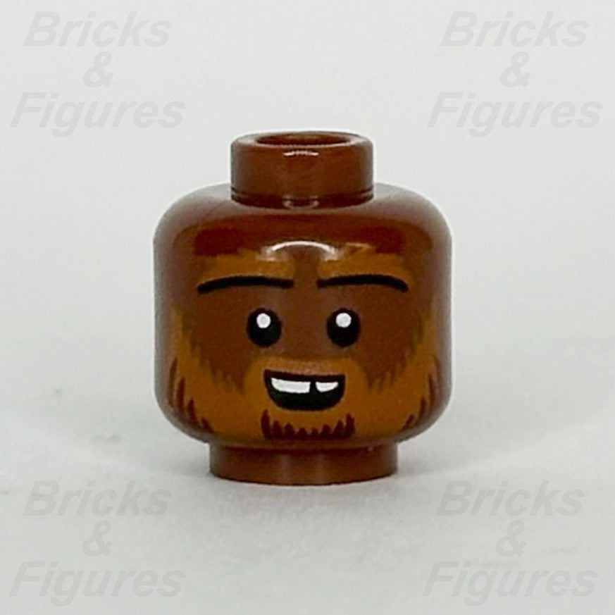 LEGO Dungeons & Dragons Dwarf Barbarian Minifigure Head Part Male Beard 710471