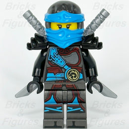 LEGO Ninjago Nya Minifigure Hands of Time Black Armour Water Ninja 70625 njo278 - Bricks & Figures