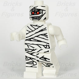 LEGO Monster Fighters Mummy Minifigure NonGlow in the DARK White 9462 Used0