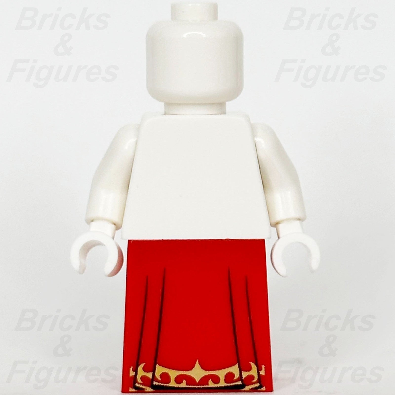 LEGO Dungeons & Dragons Szass Tam Minifigure Skirt Part Legs Red Robe 710471