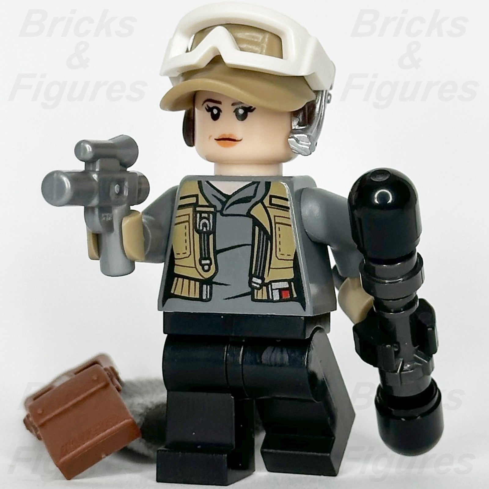 LEGO Star Wars Jyn Erso Minifigure Rogue One Rebel Alliance 75155 sw0791 Used2