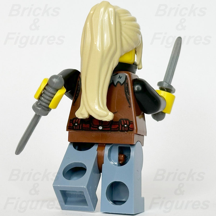 LEGO® Castle Wolfpack Minifigure Female Dagger 910057 Series 6 bdp282 Tan Hair2