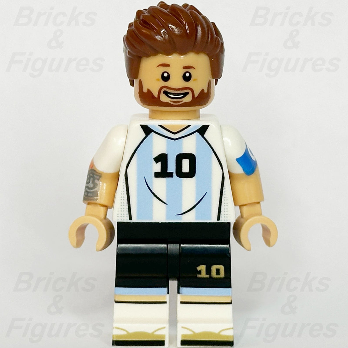 LEGO Editions Lionel Messi Minifigure Argentina Football Soccer 43011 Sport Pro1