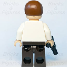 LEGO Star Wars Han Solo Minifigure Rebel Alliance Carbonite Outfit 75137 Used2
