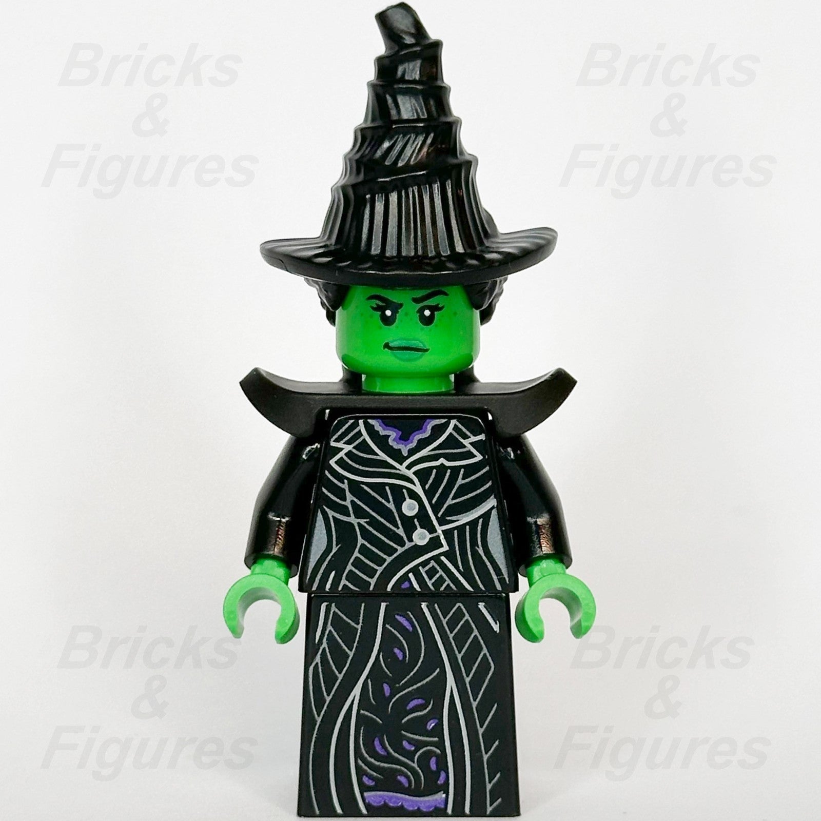LEGO Wicked Elphaba Minifigure Black Coat Dress 75685 wck013 Witch of the West1