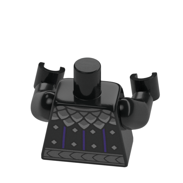 LEGO Minifigure Torso Part 6554507 76382 Castle Serpent Knight Body 31168 x 51