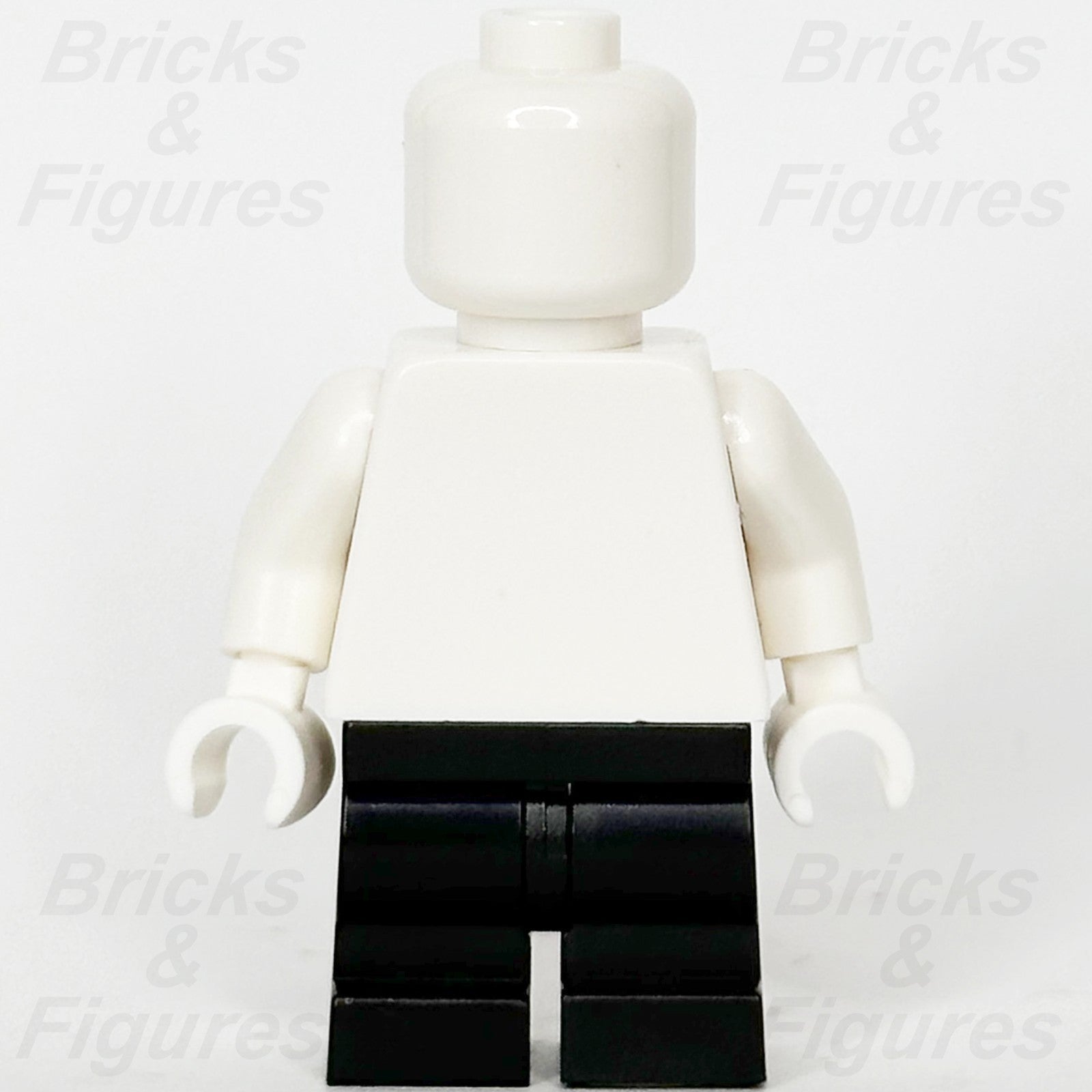 LEGO Minifigure Black Medium Legs Part Plain Hips Short 6509080 107007 970cm002