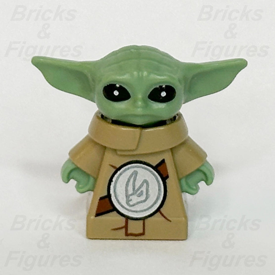 LEGO Star Wars Din Grogu Minifigure The Mandalorian Beskar Armour sw1522 Baby0