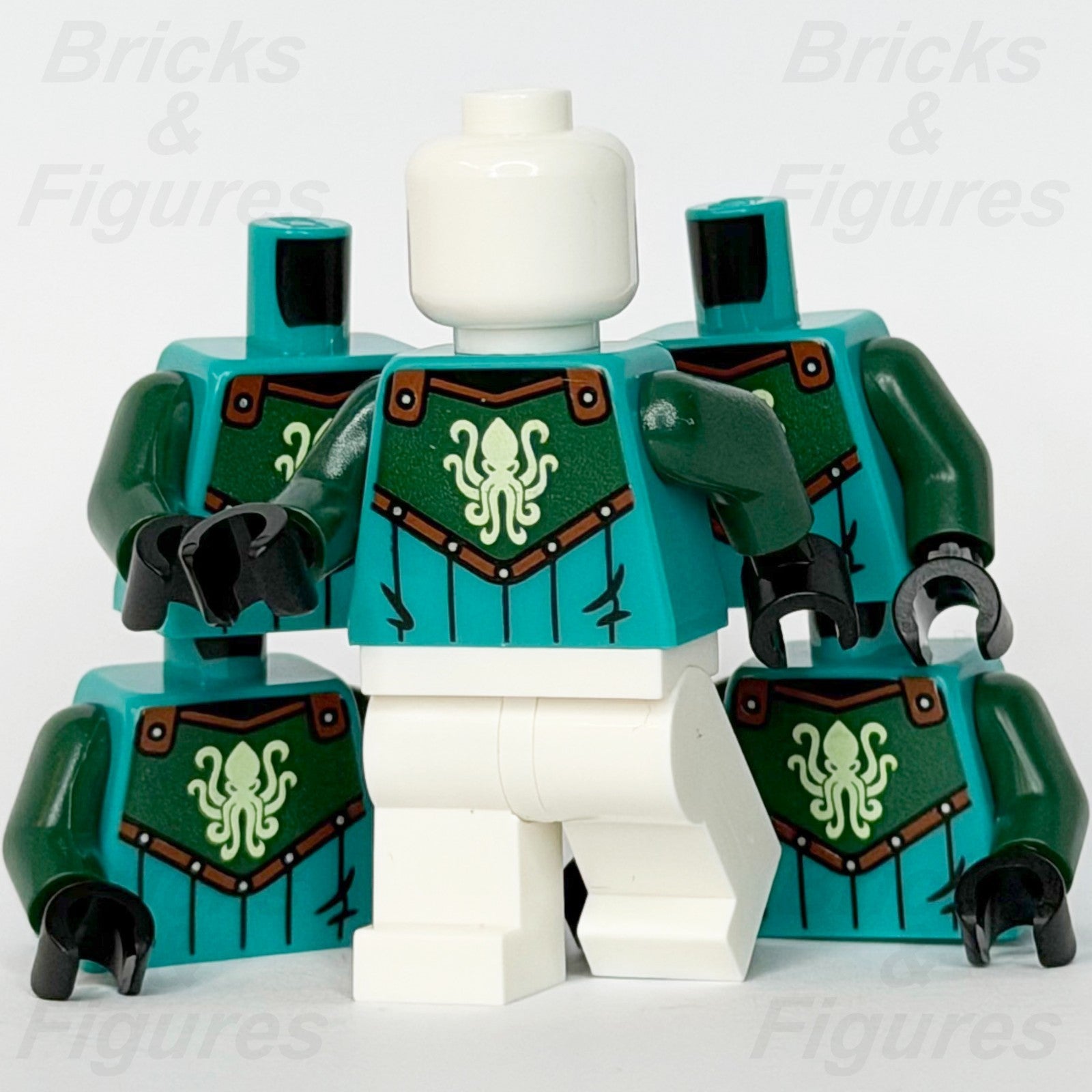 LEGO Castle Kraken Warrior Minifigure Torso Part 76382 Body Ideas 21358 x 51