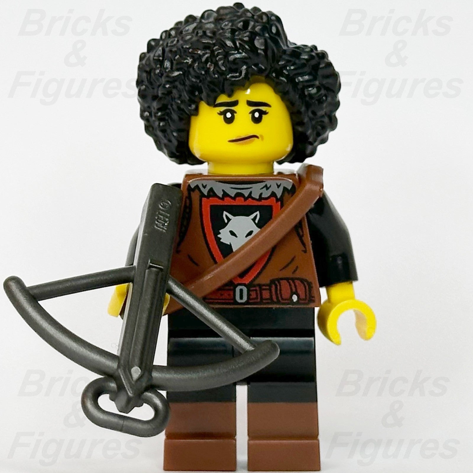 LEGO® Castle Wolfpack Minifigure Female Crossbow Bag 910057 Series 6 bdp283 Hair1
