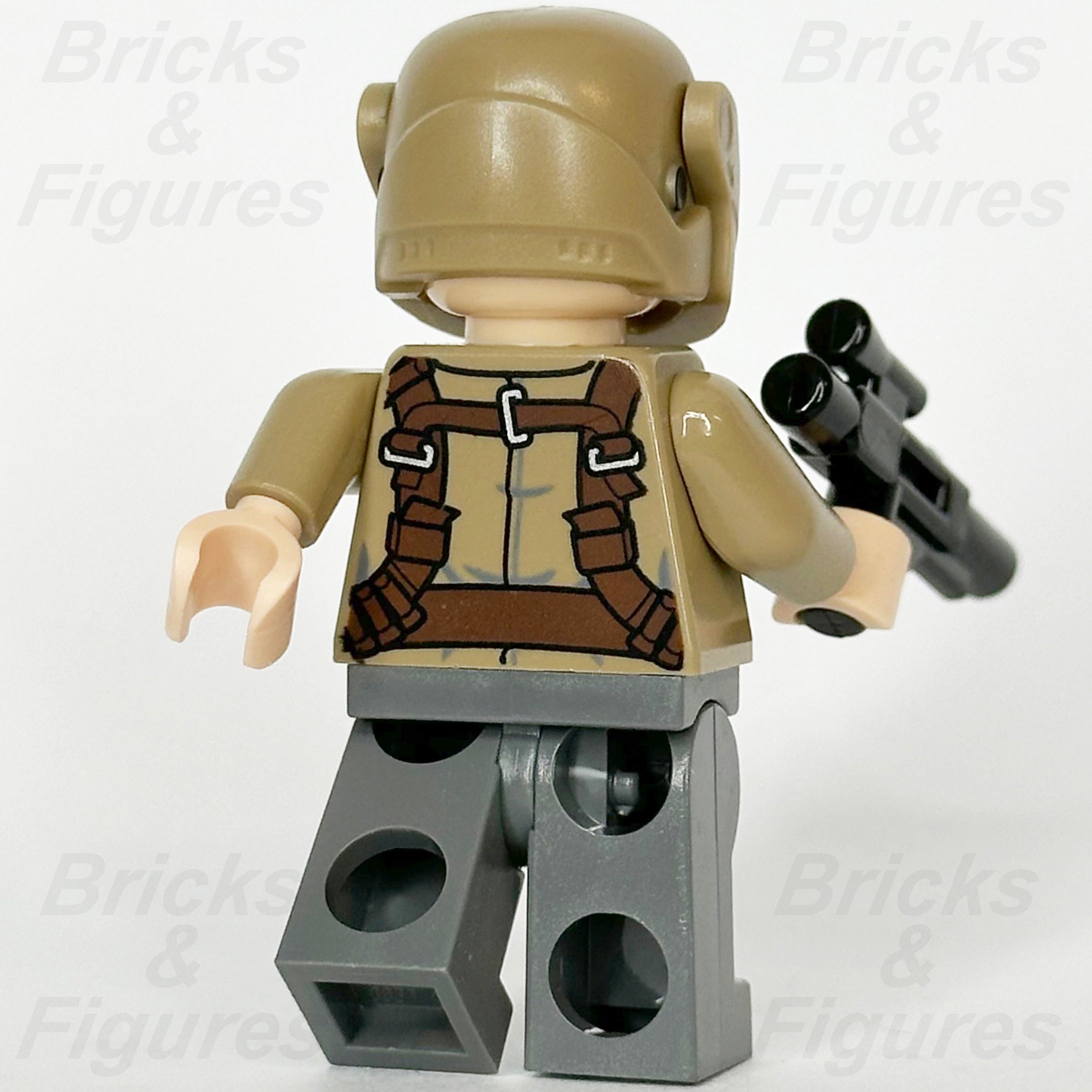 LEGO Star Wars Resistance Trooper Minifigure Dark Tan Jacket Frown 75131 sw0697