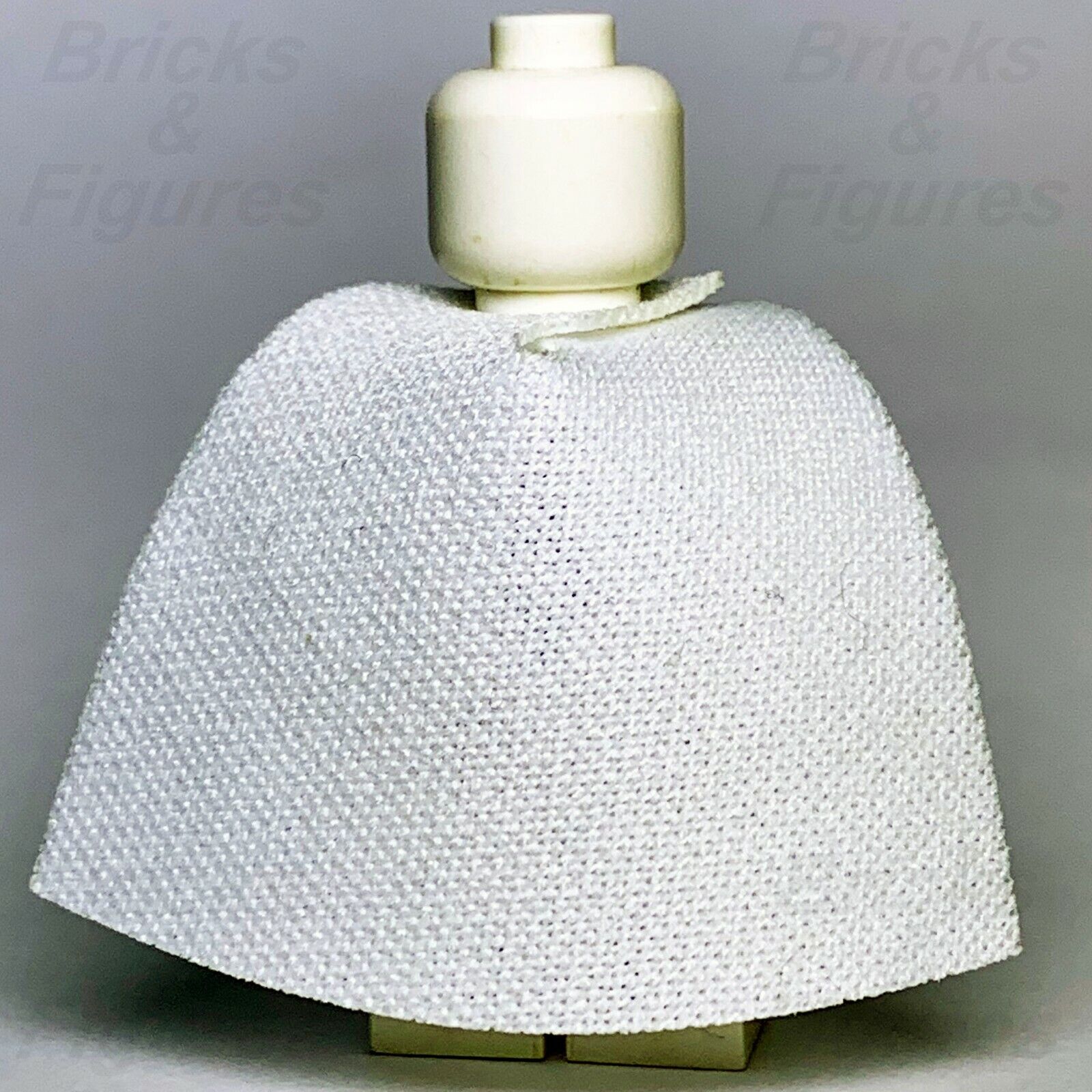 Star Wars LEGO White Spongy Cape Robe Cloth for Jedi Sith Minifigures - Bricks & Figures