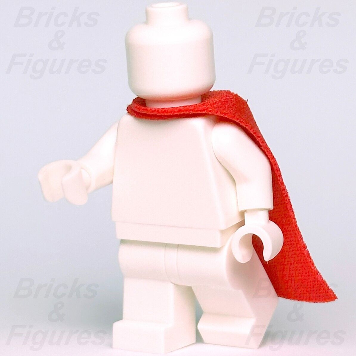 LEGO Red Minifigure Curved Cape Cloth Body Wear Part 34723 Thor Super Heroes - Bricks & Figures
