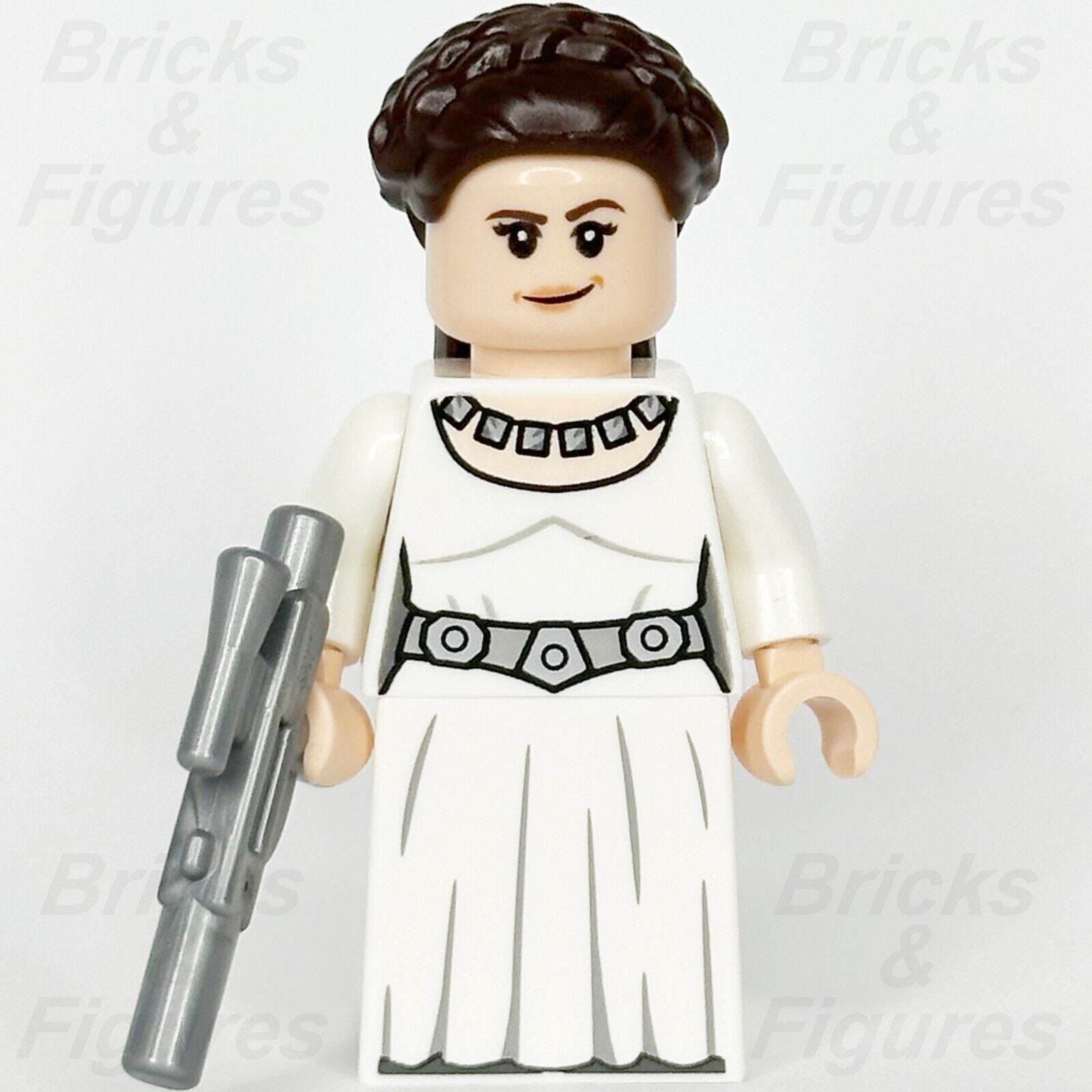LEGO Star Wars Princess Leia Minifigure Celebration Outfit 75365 sw1282 Minifig - Bricks & Figures