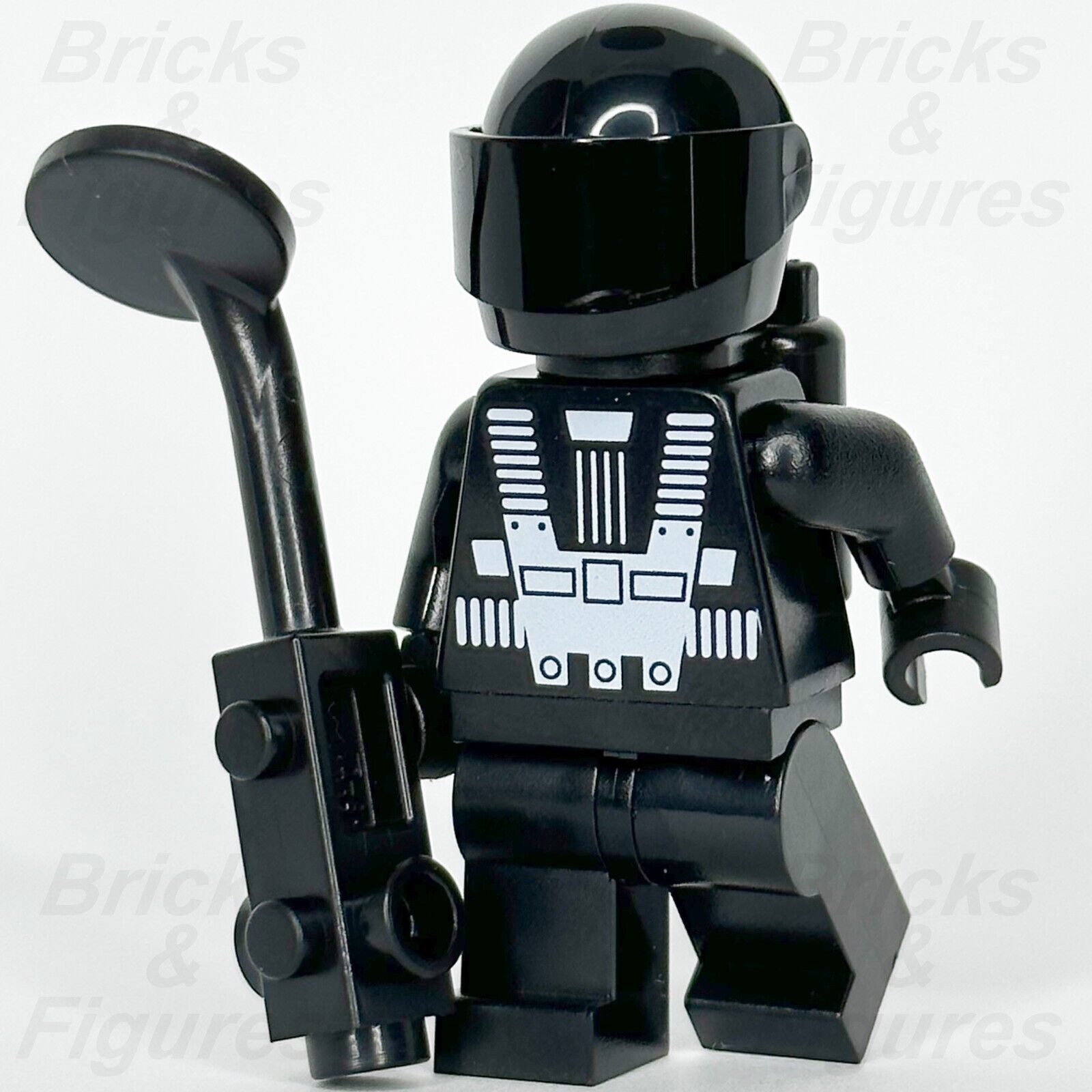 LEGO Space Blacktron 1 Minifigure Icons Rerelease 40580 sp134 Minifig - Bricks & Figures