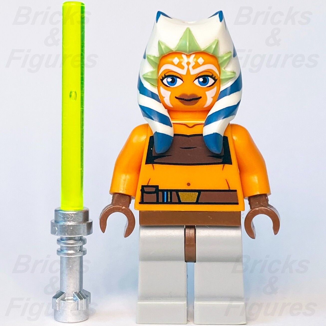 LEGO Star Wars Ahsoka Tano Minifigure Jedi Padawan The Clone Wars 7751 sw0192 - Bricks & Figures