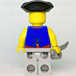 Ideas LEGO Quartermaster Riggings Pirates Minifigure with Sword 21322 idea066 - Bricks & Figures