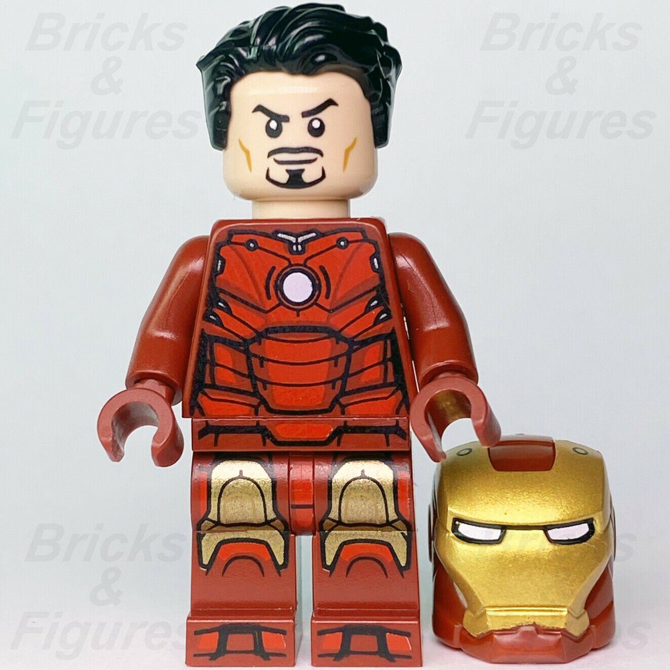 Marvel Super Heroes LEGO Iron Man Mark 3 Armour Avengers Minifigure 76