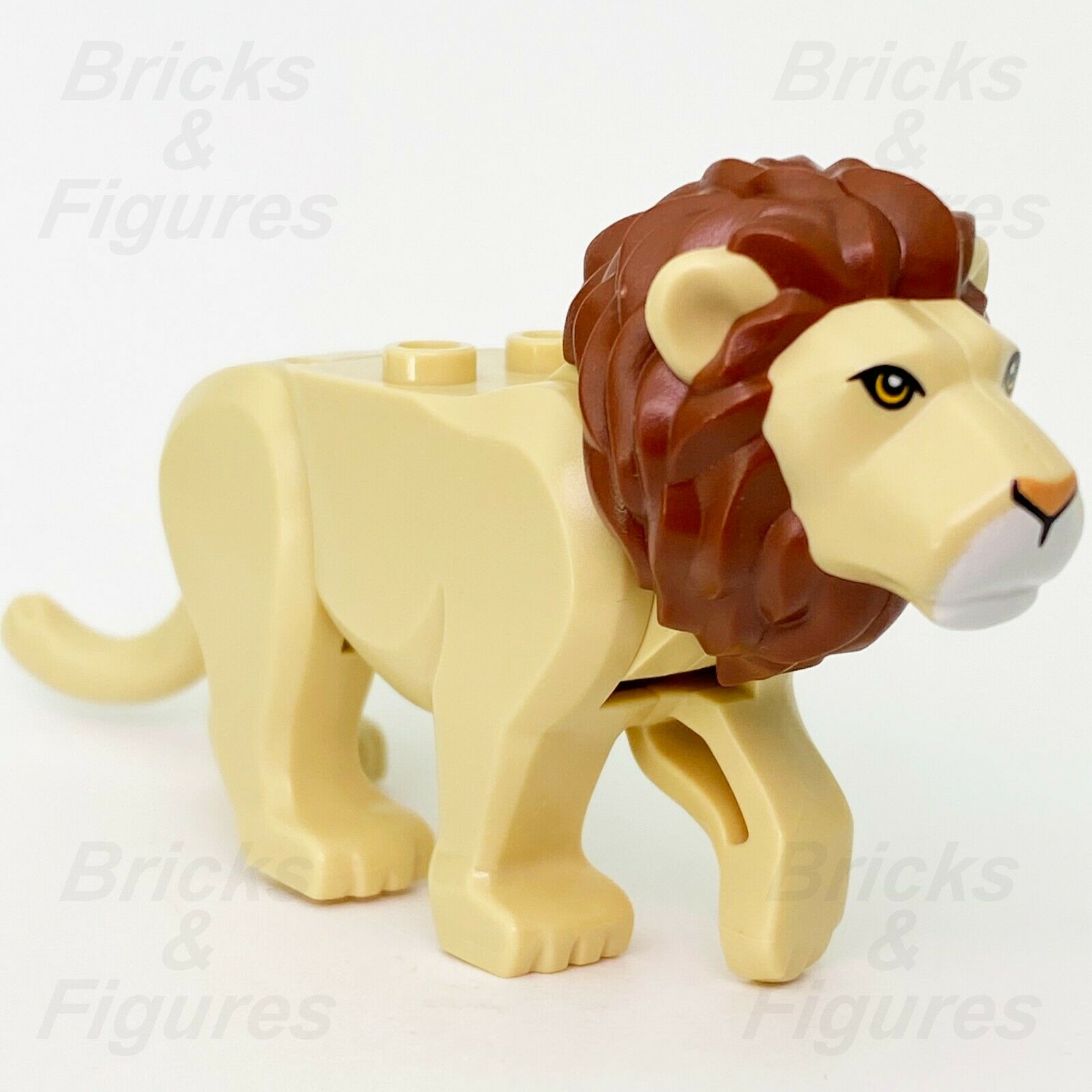 New LEGO Town City Lion Wildlife Rescue Large Cat Animal Minifigure Pa