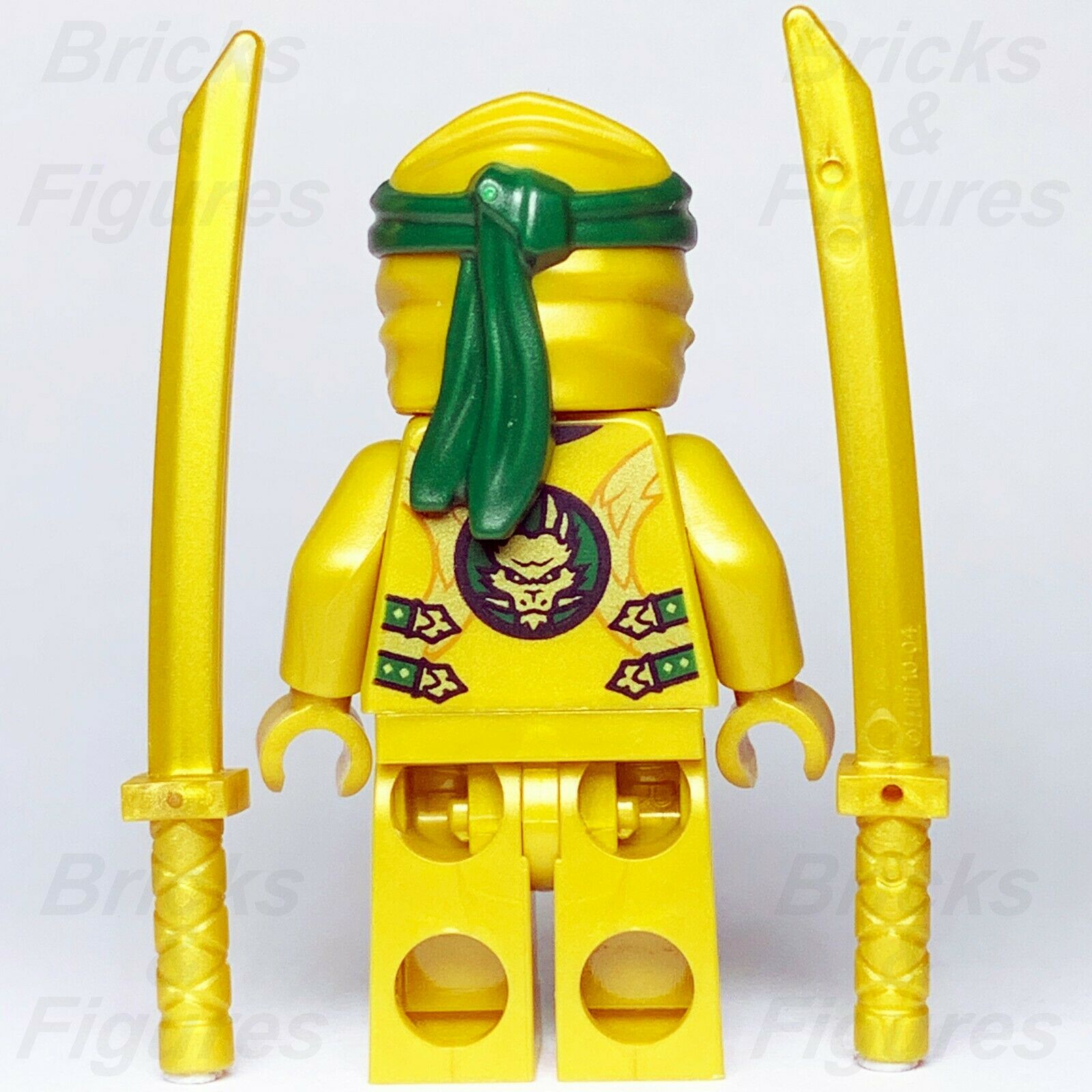 New Ninjago LEGO Lloyd Legacy Golden Ninja Minifigure from set 70666 Genuine - Bricks & Figures