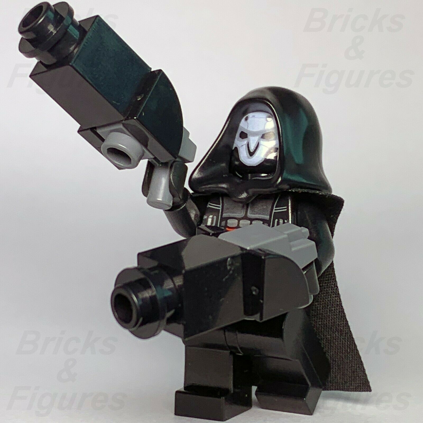 New Overwatch LEGO Reaper Wraith Mercenary Minifigure 75972 75975 Genuine - Bricks & Figures