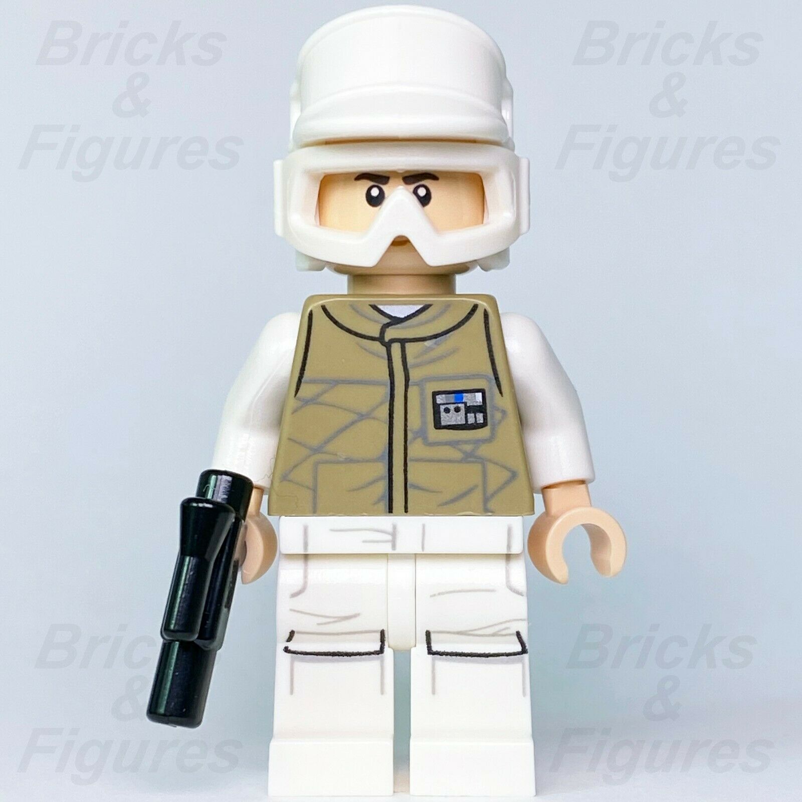 New Star Wars LEGO Hoth Rebel Alliance Trooper with Frown TESB Minifigure 75098 - Bricks & Figures