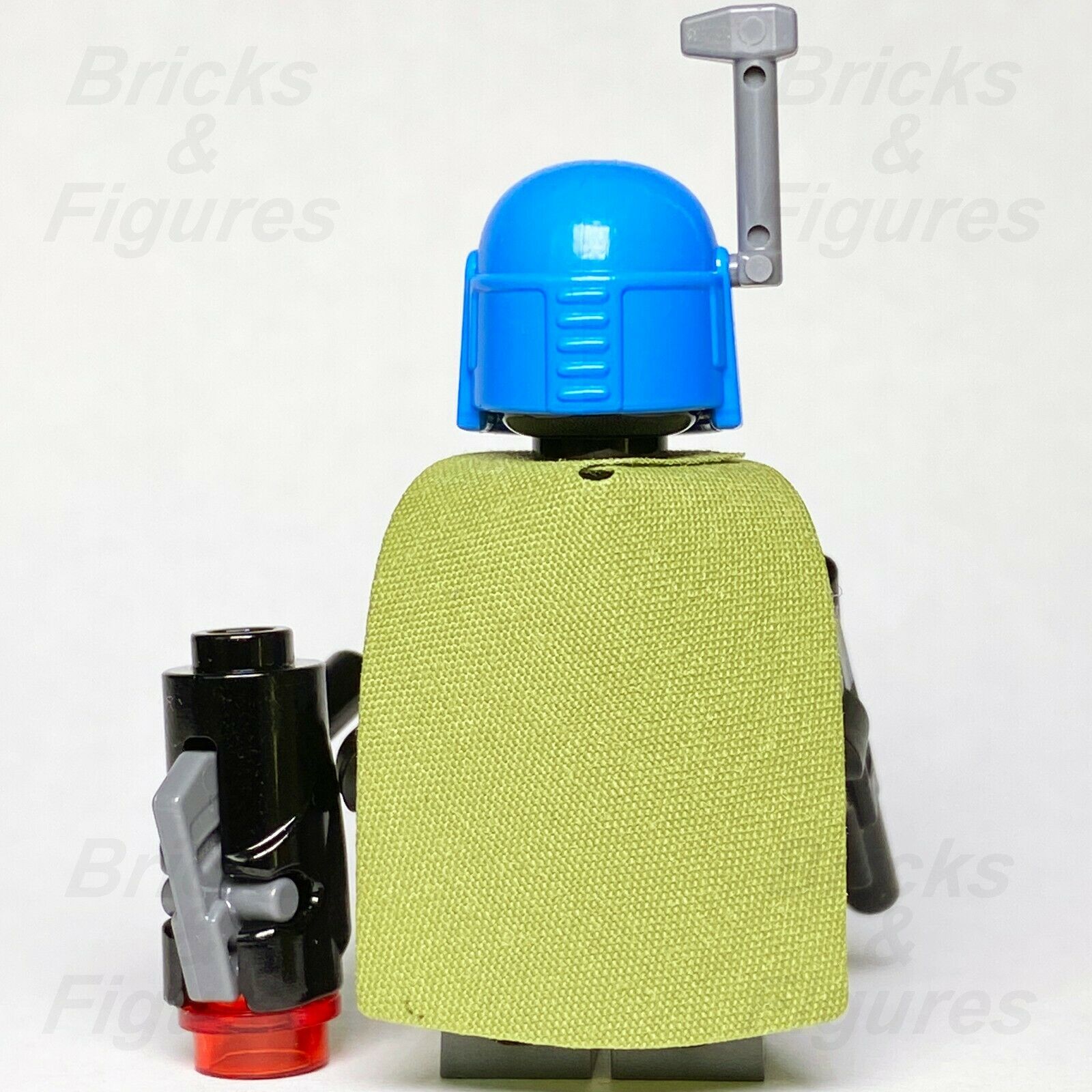 New Star Wars LEGO Mandalorian Male Tribe Warrior Blue Minifigure 75267 Genuine - Bricks & Figures