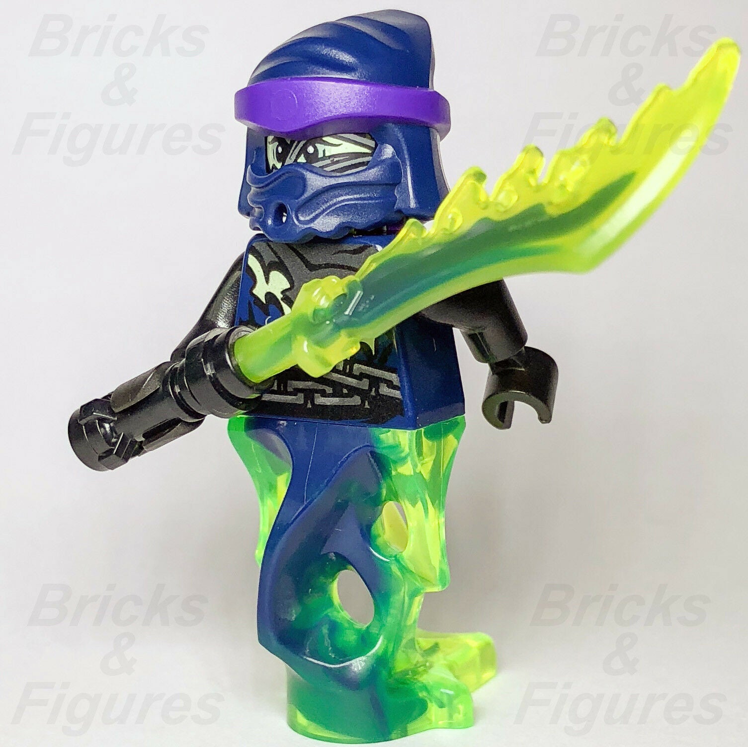 NINJAGO lego CHAIN MASTER WRAYTH ghost cursed realm Minifigure 70736 70732 - Bricks & Figures