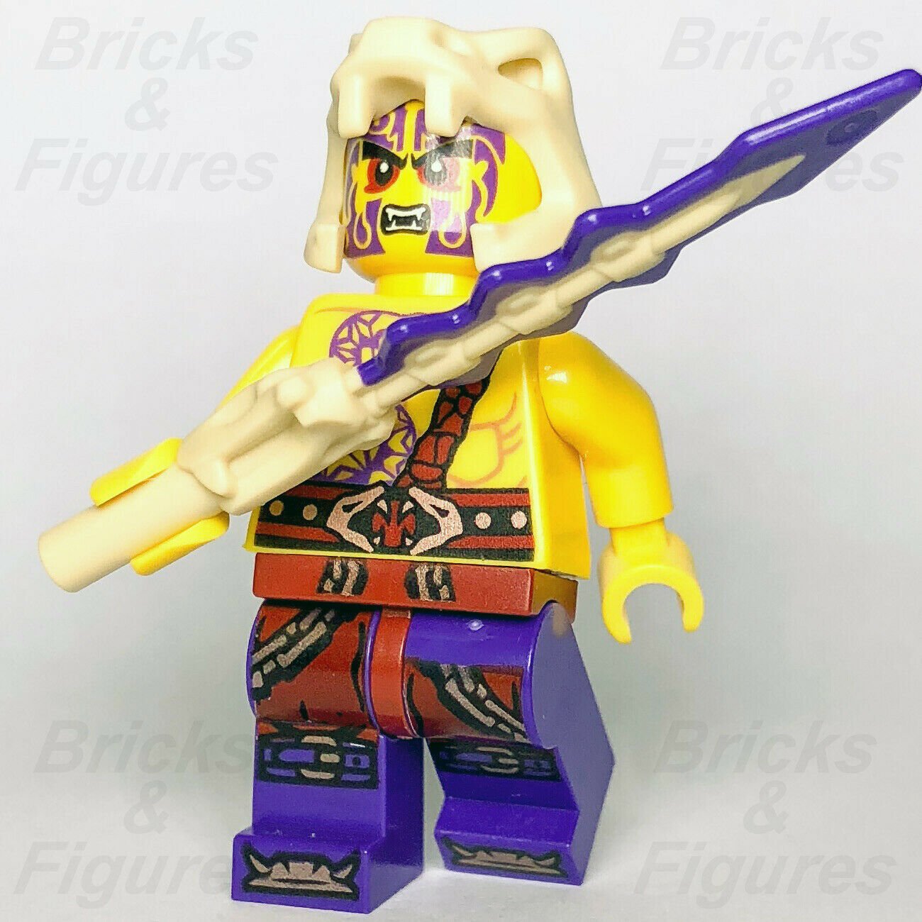 Ninjago LEGO Chope Anacondrai Warrior Tournament of Elements Minifigure 70754 - Bricks & Figures