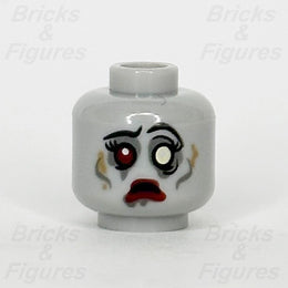 LEGO® Monster Fighters Zombie Bride Head Part Female Dual Sided Face 3626pb07650