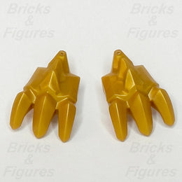 LEGO Ninjago Pearl Gold Dragon Claws Minifigure Accessory Part Weapon 7879 x 20