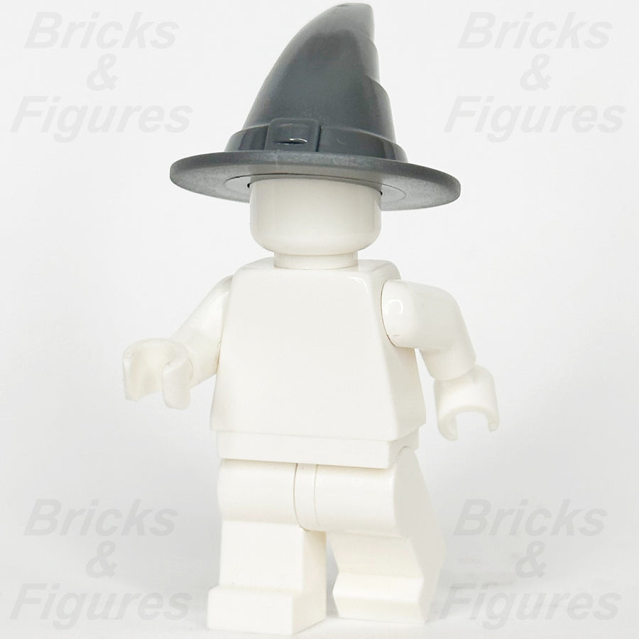 LEGO® Dark Bluish Grey Wizard Witch Hat Minifigure Part Accessory Gandalf 61311