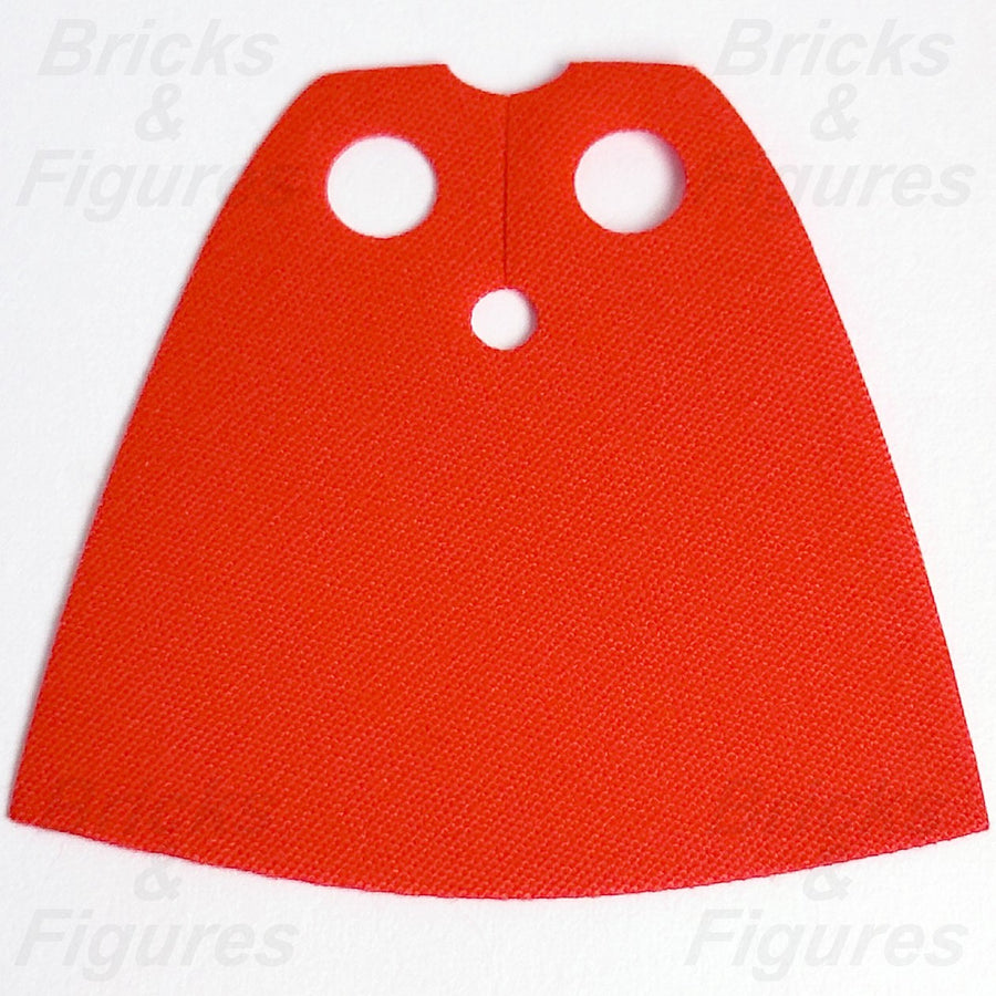 LEGO Red Minifigure Cape Cloth Traditional Starched Fabric Body Wear Part 5220