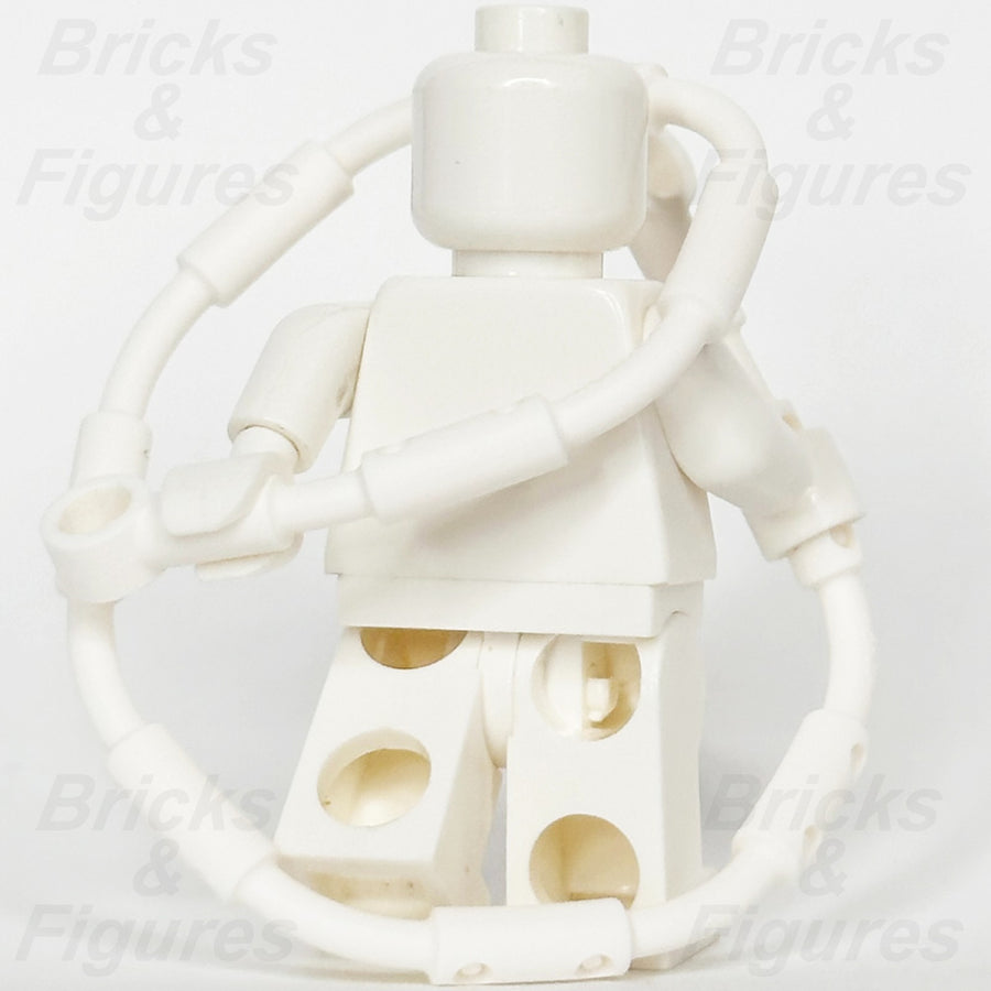 LEGO White Flexible Hose 21L Accessory Part Climbing Grips Web 2630 6409728 x 52